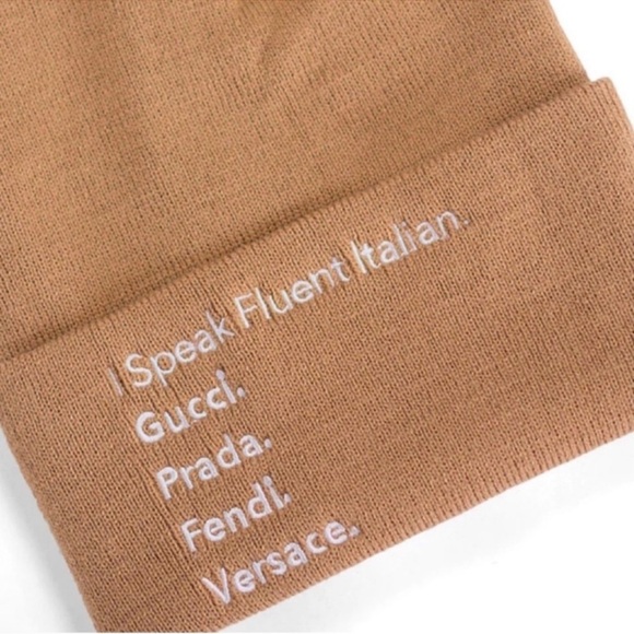 LA/TC Los Angeles Trading Company Fluent Italian Beanie in Wheat main image 7